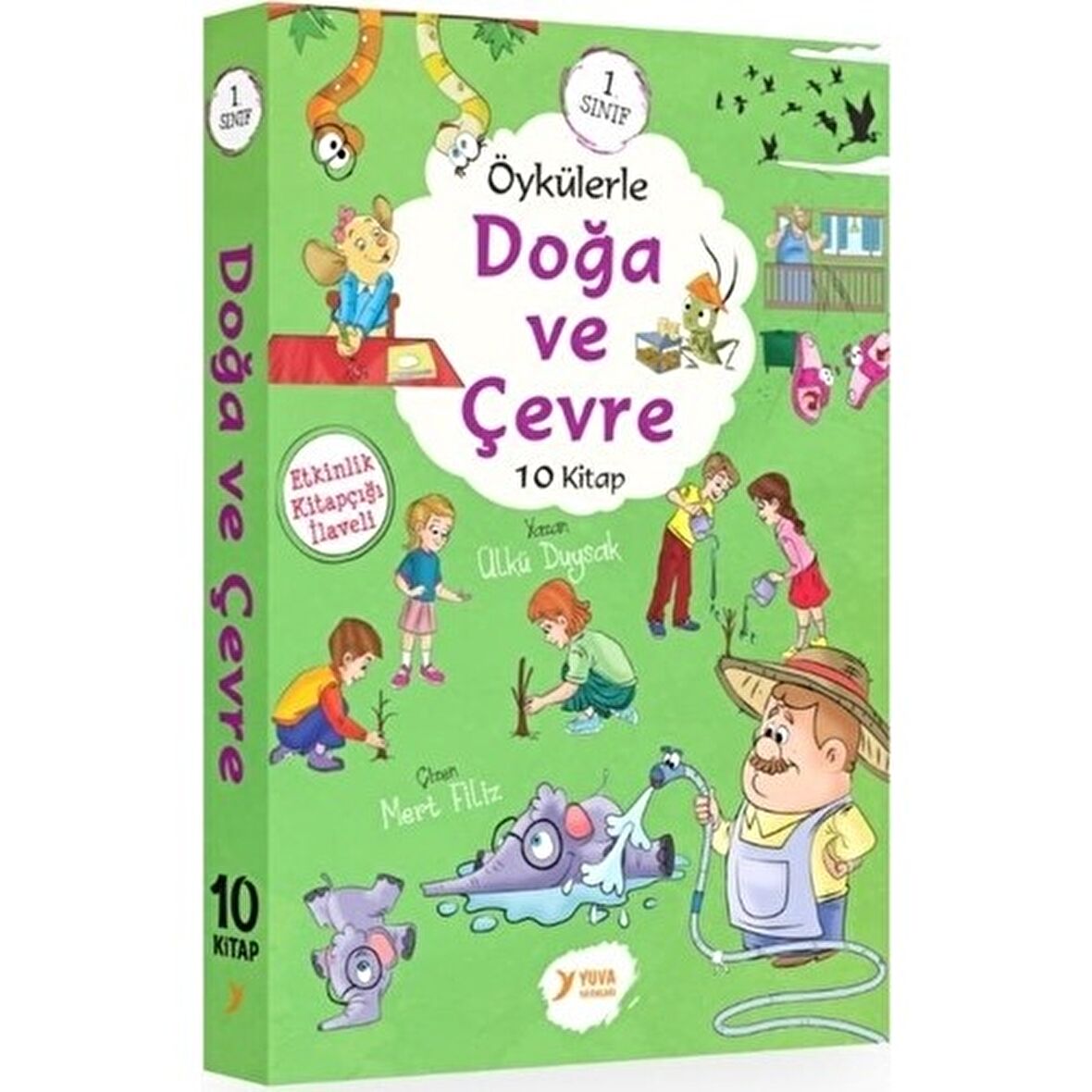 1. Sınıf Öykülerle Doğa ve Çevre Seti (10 Kitap Takım)